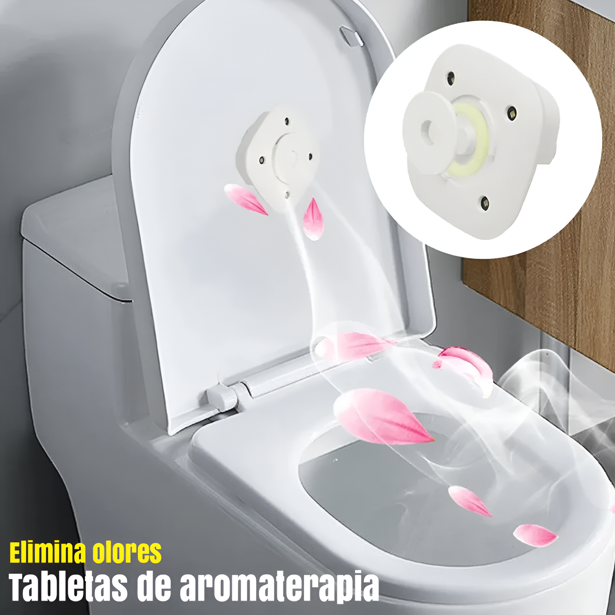 Desodorizante Automático para Inodoros