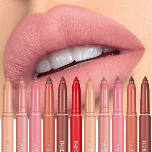 Set de 6 Lápices Labiales LIPPEN™ - Color Intenso y Hidratación Natural