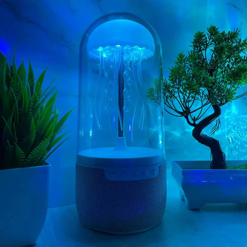 AQUARITMO® MEDUSA – La Lámpara que Da Vida al Agua con Luz y Movimiento