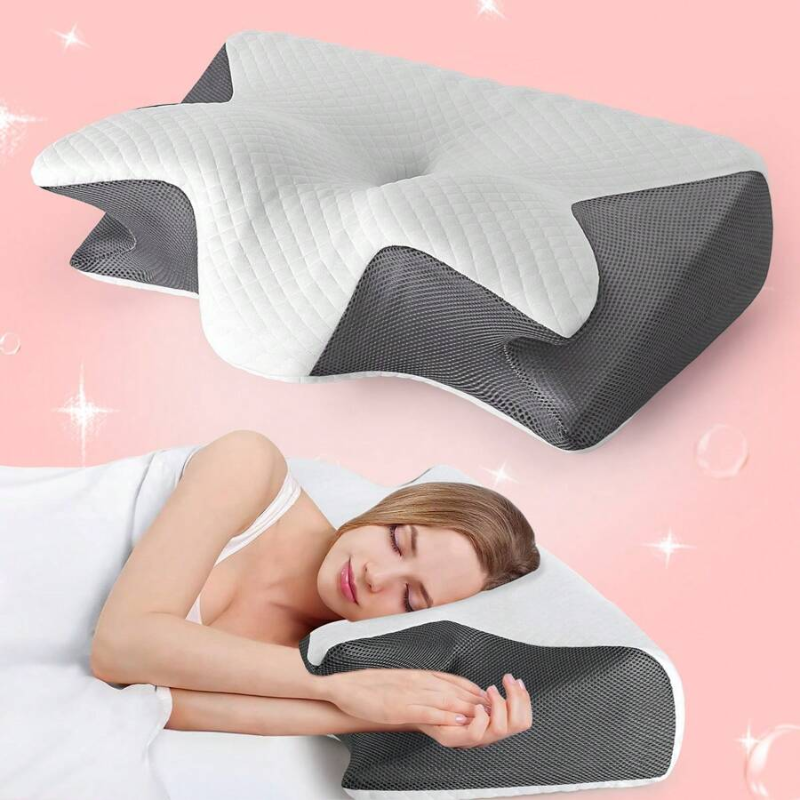 Almohada Cervical Ergonómica™ - Cuida tu cuello y mejora tu descanso